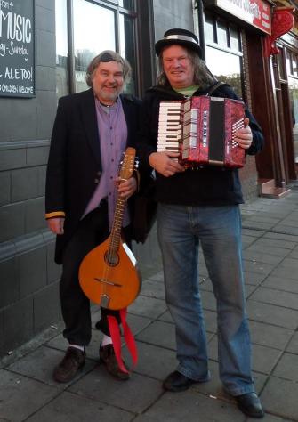 Steve Cartwright and Kenny Wilson who also play together as duo Falling Angels